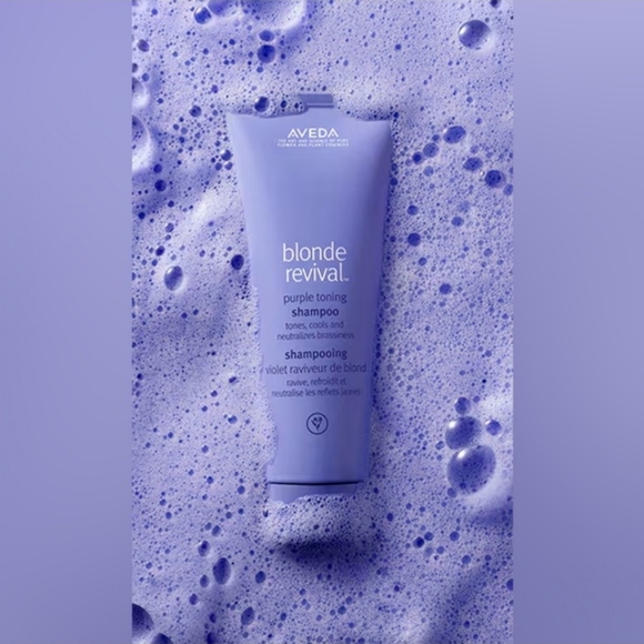 6-Aveda Blond Revival purple toning shampoo 1.4 oz.Each, 6 count, new - Picture 3 of 5